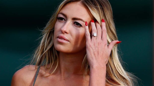 Paulina Gretzky: on the cover of Golf Digest.