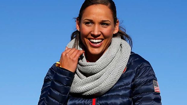 Back in the limelight: athletics star Lolo Jones will compete at the Sochi Games.