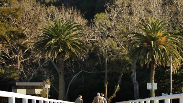 A stroll in the park ... Headland Park is perfect for those who love the great outdoors.