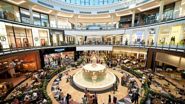 The Fashion Dome at Mall of the Emirates.