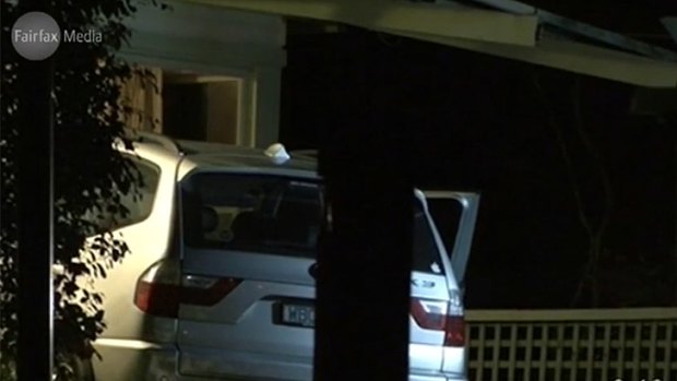 The vehicle crashed through the verandah, killing the toddler and pinning his grandfather.
