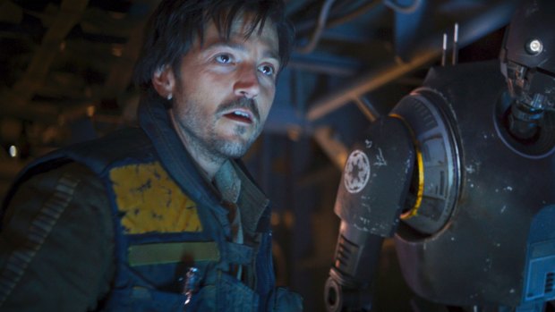 In one version of the script, Cassian Andor - played by Diego Luna - was meant to be a double agent. 