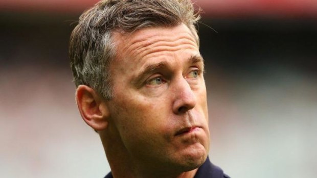 West Coast coach Adam Simpson says he won't be giving games away to players who don't earn them.