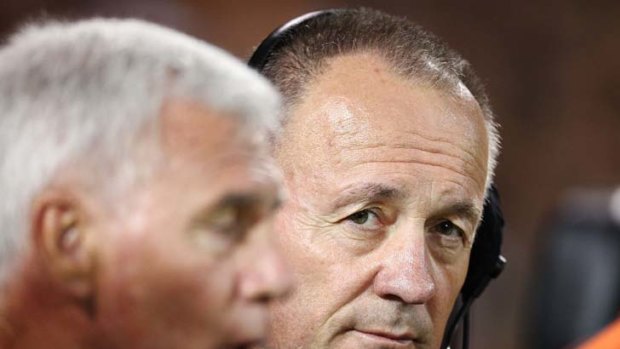 "31-0 with 14 minutes to go and you let them get within a point and have one disallowed - two disallowed ... it's rubbish" ... Wests Tigers coach Tim Sheens.