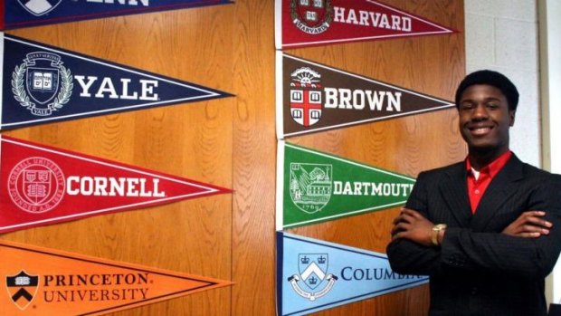 Kwasi Erin, the 17-year-old who was accepted to all 8 Ivy League schools in the US. 