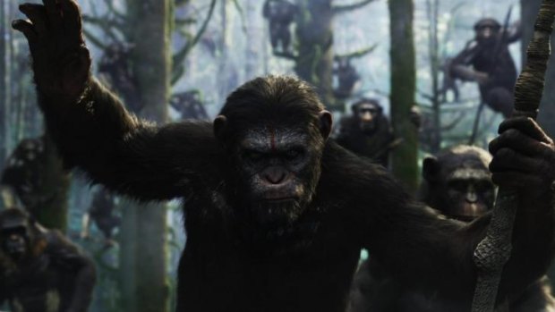 Leading ape:  Andy Serkis plays Caesar in Dawn of the Planet of the Apes.