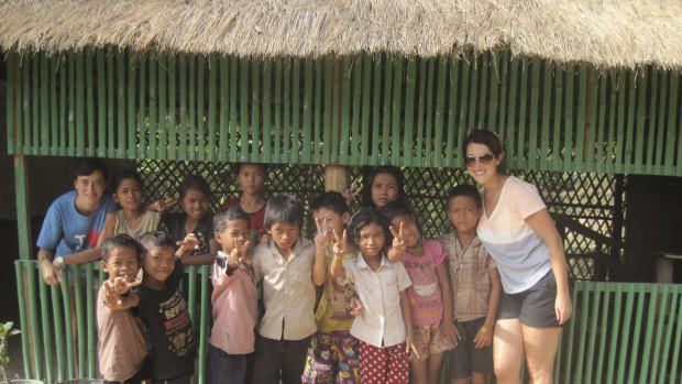 Melissa Roberts, an assistant principal from Melbourne, recently volunteered in Cambodia.