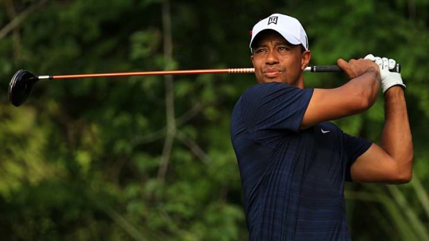 Forced to withdraw ... Tiger Woods.