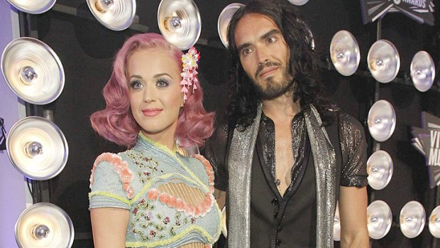 Katy Perry and soon-to-be-ex husband, Russell Brand.