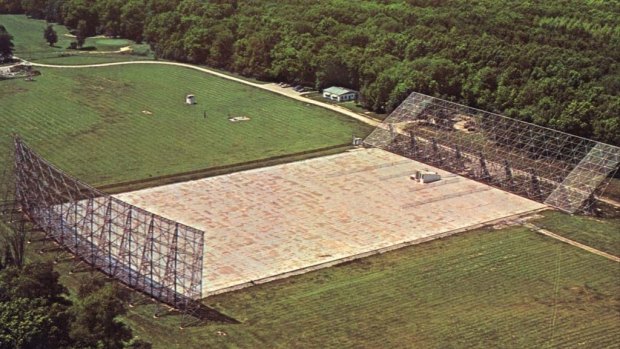 Space oddity: The Big Ear radio telescope was part of Ohio University's program to search for extraterrestrial intelligence (SETI) and was used for this purpose from 1973 to 1995.