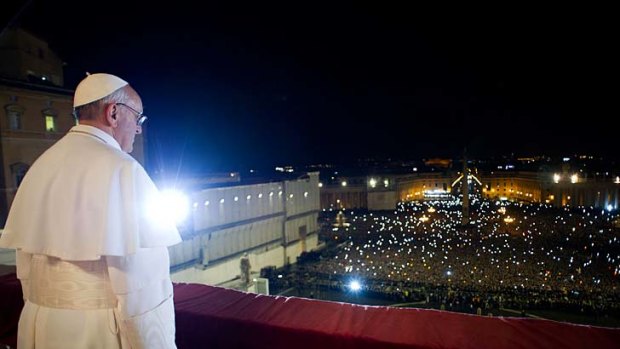 "Then ... in relation to the poor I thought of Francis of Assisi": Pope Francis.