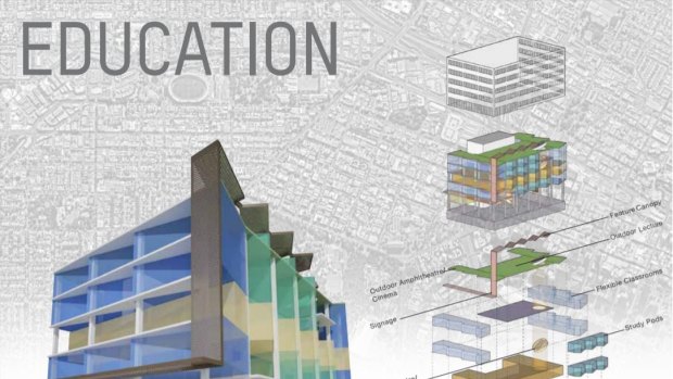 Vertical schools and education facilities are one possible use.