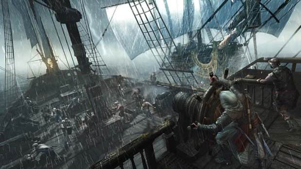 A screenshot from Assassin's Creed: Black Flag.