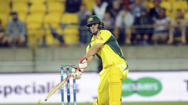 Precocious all-rounder: Marsh belted a match-winning 69 to go with a handy 2-30 with the ball to see Australia home with 21 balls to spare.