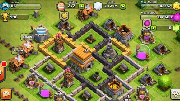 Supercell's Clash of Clans.