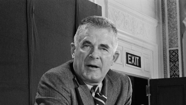 Special Prosecutor Archibald Cox was fired by Richard Nixon for refusing to back off his pursuit of the White House Watergate tapes.