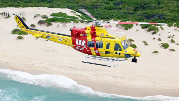 Westpac's Life Saver Rescue Helicopter.