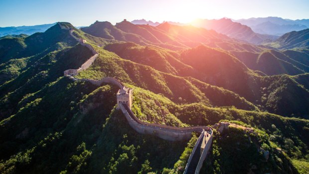 The Great Wall is easily visited just outside Beijing.