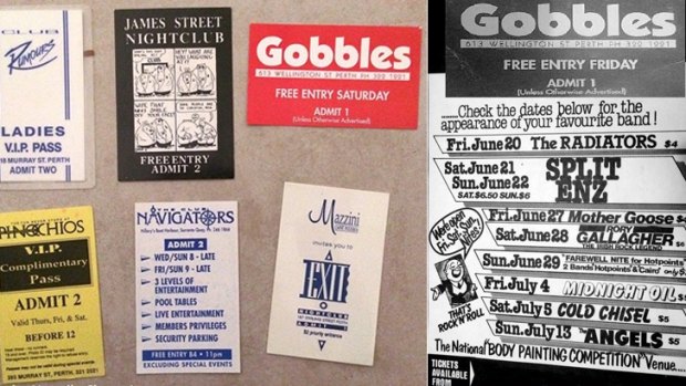 Gobbles - and other Perth clubs - once attracted the cream of the country's talent.