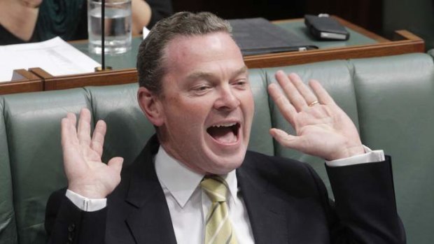 Christopher Pyne highlighted the urgent need for a national approach, and then said the states need more control.