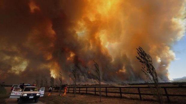 Bushfires decimated parts of Victoria in 2009. 