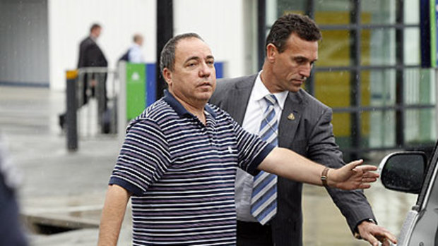 Israeli Ambassador to Australia Yuval Rotem arrives at Canberra airport