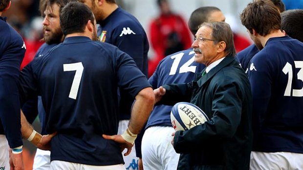 Italy coach Jacques Brunel says the scrum is a weak spot for the Wallabies.