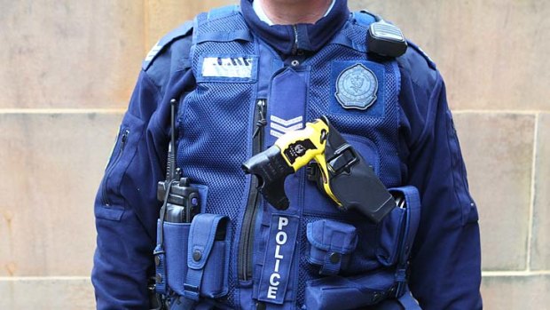 Transparency a cause a little closer to the heart ... the current NSW police force uniforms could soon be fitted out with Go Pro cameras.