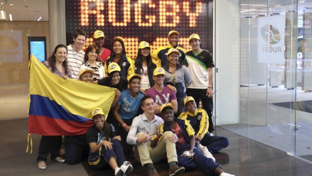 Opportunity knocks &#8230; a delegation of teenagers from Colombia will return home to be role models in their communities.