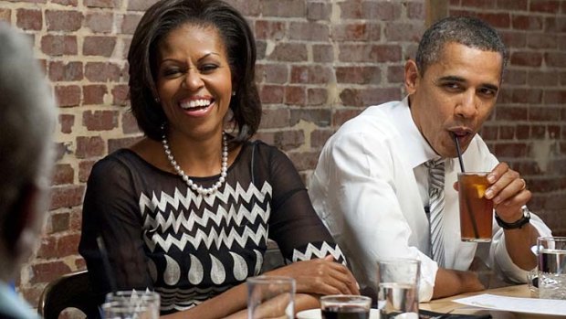 House rules ... the Obamas like dining out