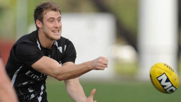 One week at a time ... the Magpies are taking a conservative approach with Ben Reid.