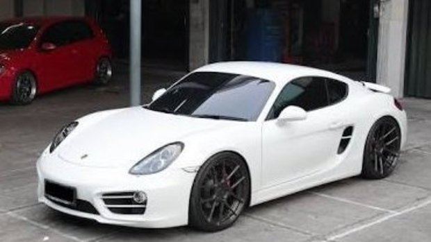 The $200,000 Porsche stolen from Nedlands. 