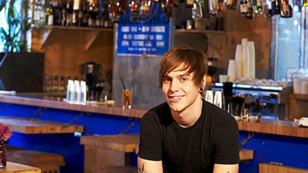 Exciting young chef ... The Greenhouse's Matt Stone.