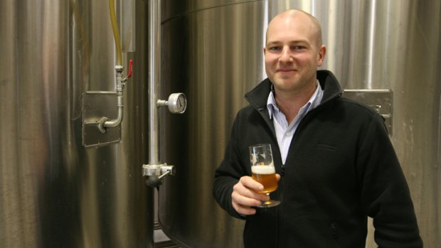 Endeavour to please &#8230; Endeavour Beverages brewer Andy Stewart.