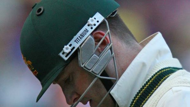 Michael Clarke has made only 148 runs in the Ashes series.
