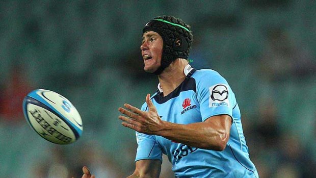 "He has been a shining light [in England]" ... Berrick Barnes on rival Butch James.