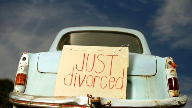 Road to happiness? ... divorce no longer a turn-off for women.