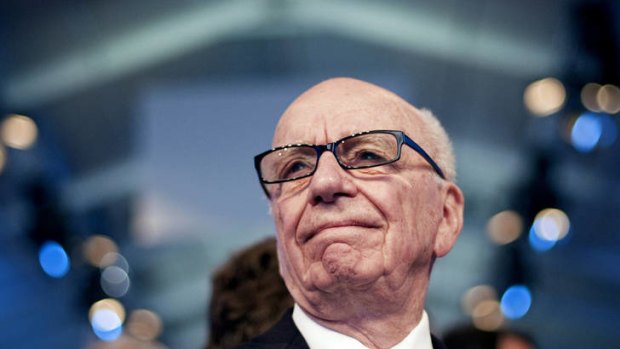 Phone-hacking fallout ... Rupert Murdoch could be about to split up his media empire.