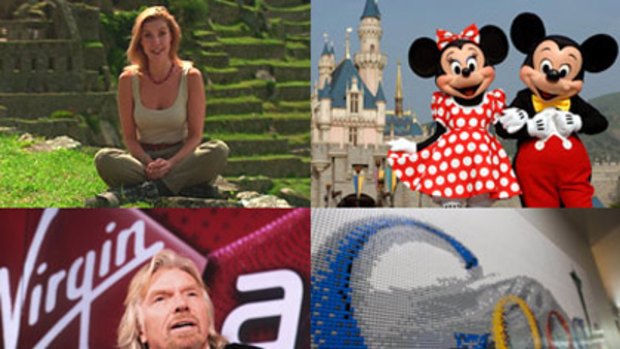 <i>Getaway</i>, Walt Disney, Virgin and Google...all dream employers, shows new survey.