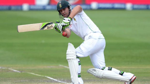 A.B. de Villiers is expecting another though examination from the Australians.