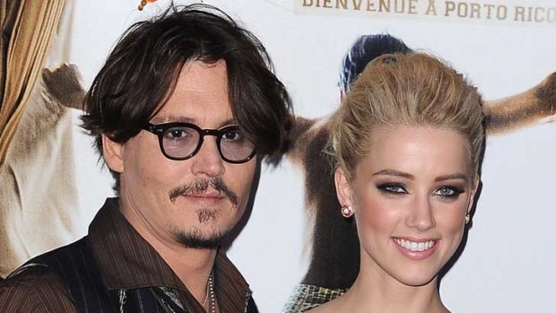 "A special man" ... Amber Heard gushes about reported new boyfriend Johnny Depp.