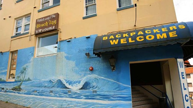 Noah's Bondi Beach was engulfed with smoke after a fire.