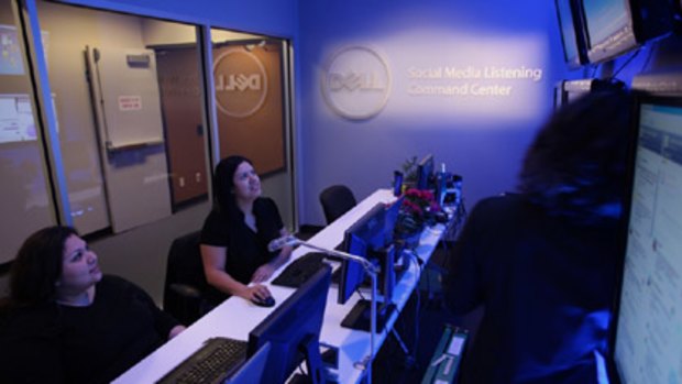 Dell has set up a purpose-built social media 'command centre' at its Texas headquarters.