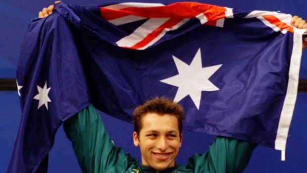 Victor ... the 400m freestyle final in Sydney in 2000.