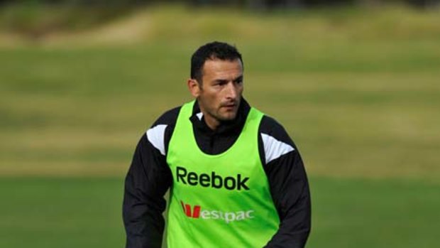 Homecoming ... Melbourne Heart midfielder Josip Skoko.