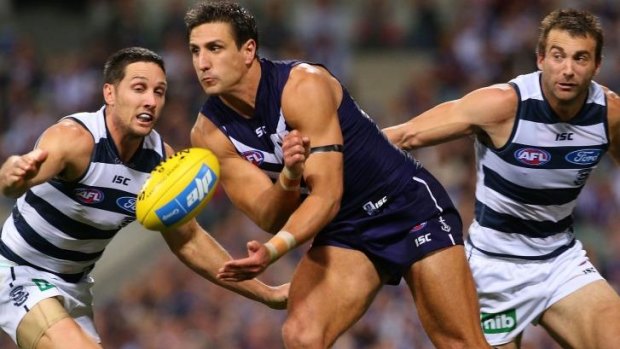 Matthew Pavlich must get through training on Thursday to play this weekend.