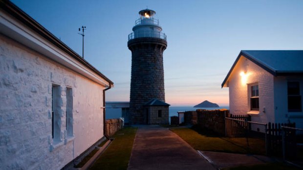 The South East Point lighthouse at Wilsons Promontory.