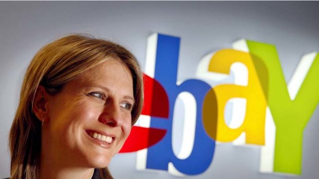 Australian consumers have "stepped up a gear" in the past year ... eBay vice-president, Deborah Sharkey.