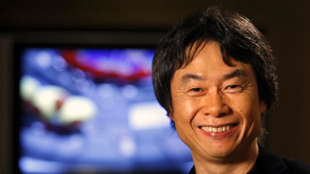 Japanese video game designer Shigeru Miyamoto.