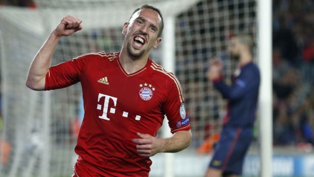 In good company:  Bayern Munich and French forward Franck Ribery is a strong candidate for the Ballon d'Or.